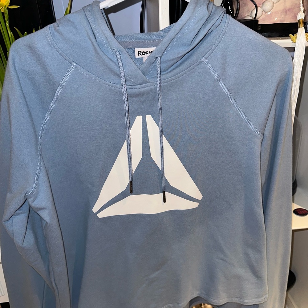 Light Blue Reebok Hoodie
